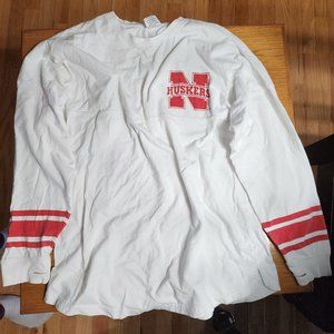 Pressbox Collegiate Women's Husker Shirt Long Sleeve